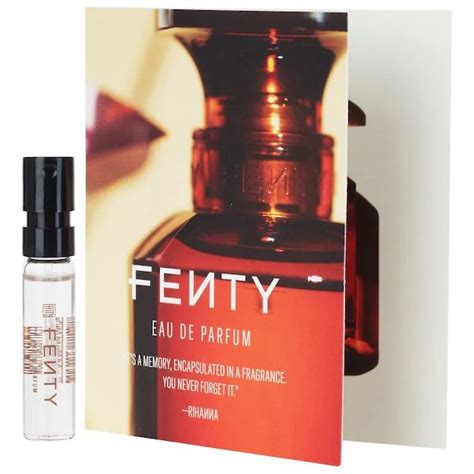 fenty eau de parfum sample.